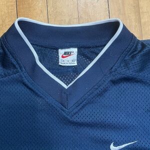 Nike Navy Blue Mesh Jersey